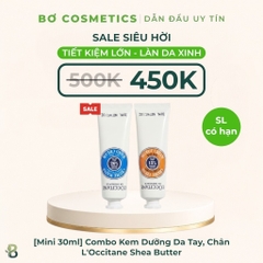 [Mini 30ml] Combo Kem Dưỡng Da Tay, Chân L'Occitane Shea Butter