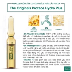 MartiDerm The Originals Proteos Hydra Plus - Ampoule Dưỡng Ẩm, Làm Săn Chắc & Ngừa Lão Hoá Da