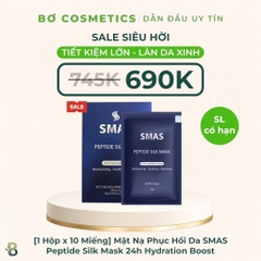 Mặt Nạ Phục Hồi Da SMAS Peptide Silk Mask 24h Hydration Boost