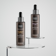 Set Dưỡng Da Martiderm Black Diamond Serum Absolute Lift + Serum Ultimate Antiox