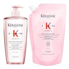 Set Dầu Gội & Refill Kerastase Genesis Bain Hydra-Fortifiant 500ml
