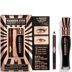 Set Mascara Mắt Khói Charlotte Tilbury Exagger-Eyes Smokey Eye Kit