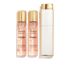 Set Nước Hoa Chanel Coco Mademoiselle Eau de Parfum Twist and Spray Set (20ml x 3)