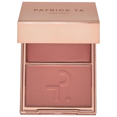 Phấn Má Hồng Patrick Ta Major Headlines Double-Take Cream & Powder Blush Duo