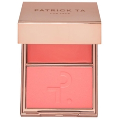 Phấn Má Hồng Patrick Ta Major Headlines Double-Take Cream & Powder Blush Duo