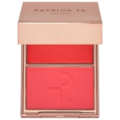 Phấn Má Hồng Patrick Ta Major Headlines Double-Take Cream & Powder Blush Duo