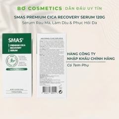 Tinh Chất Phục Hồi Da SMAS Premium Cica Recovery Serum 120g