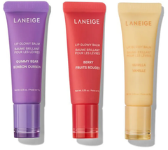 Set 3 Son Dưỡng Laneige On-The-Glow Lip Balm Trio