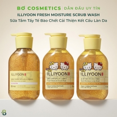 Tẩy Tế Bào Chết ILLIYOON Fresh Moisture Scrub Wash | Hello Kitty