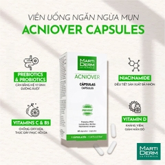 MartiDerm Acniover Capsules - Viên Uống Ngăn Ngừa Mụn