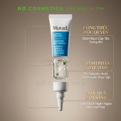 Gel Chấm Mụn Giảm Sưng Murad Rapid Relief Acne Spot Treatment 15ml