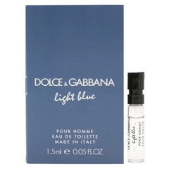 [Vial 1.5ml] Nước Hoa Dolce & Gabbana Light Blue Pour Homme Eau de Toilette