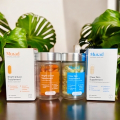 Murad Clear Skin Supplement - Viên Uống Giảm Mụn, Bã Nhờn, Se Khít Lỗ Chân Lông