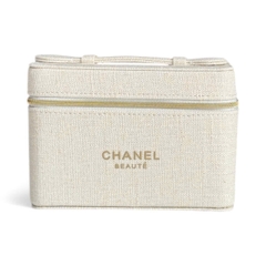 Túi Đựng Mỹ Phẩm Gift Chanel Beauté Cosmetic  (15,5x8,5x10,5cm)