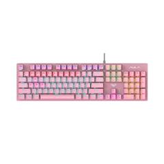 Bàn phím cơ AULA S2022 Hồng (Blue Switch)