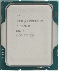 CPU Intel Core i7-12700K (3.8GHz turbo 5.0Ghz | 12 nhân 20 luồng | 25MB Cache | 125W) NEW TRAY