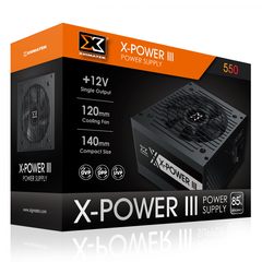 NGUỒN XIGMATEK X-POWER III 550 - 500W EN45983 (MÀU ĐEN)
