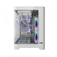 Vỏ Case MIK FOCALORS M White (mATX/Mid Tower/ Màu Trắng)