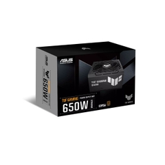 NGUỒN  ASUS TUF GAMING 650W BRONZE  ( MÀU ĐEN/80 PLUS BRONZE )