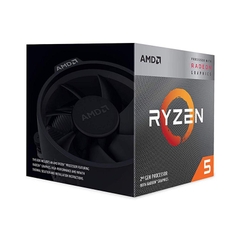 CPU AMD Ryzen 5 3400G (3.7GHz turbo up to 4.2GHz, 4 nhân 8 luồng, 4MB Cache, Radeon Vega 11, 65W) - Socket AMD AM4