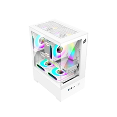 Vỏ Case EDRA ECS1303 White (mATX/Màu Trắng, Không Fan )