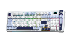 Bàn phím cơ AULA S98 Pro - 3 Mode (Phiên bản Xanh dương + trắng + tím đậm/ Star Vector switch/ Pin 4000mAh)