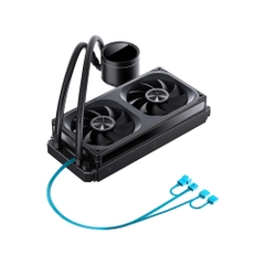 Tản nhiệt nước AIO Jonsbo TH-240 Black (ARGB, Hiển Thị Nhiệt Độ)