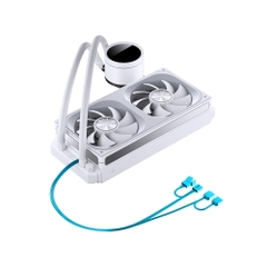 Tản nhiệt nước AIO Jonsbo TH-240 White (ARGB, Hiển Thị Nhiệt Độ)
