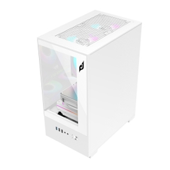 Vỏ Case EDRA ECS1303 White (mATX/Màu Trắng, Không Fan )