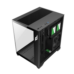 Vỏ Case Edra ECS1503 Black ( Matx, Case Bể Cá, Không Fan )