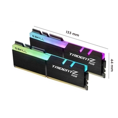 RAM Desktop Gskill Trident Z RGB (F4-3600C18S-16GTZR) 16GB DDR4 3600MHz