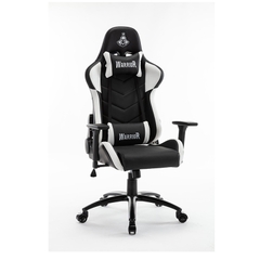 GHẾ GAMER WARRIOR RAIDER SERIES BLACK/WHITE (WGC206)