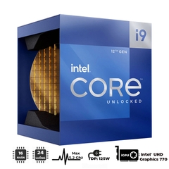 CPU Intel Core i9-12900K (3.2GHz turbo up to 5.2Ghz, 16 nhân 24 luồng, 30MB Cache, 125W) - NK)