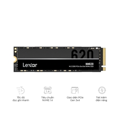 Ổ CỨNG SSD LEXAR NM620 256GB M.2 2280 PCIE 3.0X4 (ĐOC 3000MB/S - GHI 1300MB/S)