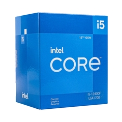 CPU INTEL CORE I5-12400F (UPTO 4.4GHZ, 6 NHÂN 12 LUỒNG, 18MB CACHE, 65W) - BOX HÃNG