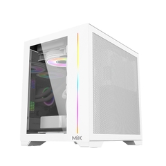 VỎ CASE MIK LV12 MINI ELITE- WHITE (MINI TOWER/ MÀU TRẮNG)