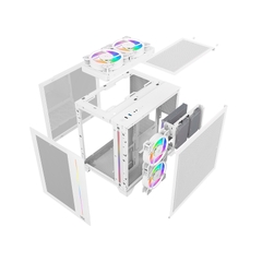 VỎ CASE MIK LV12 MINI ELITE- WHITE (MINI TOWER/ MÀU TRẮNG)