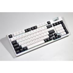 BÀN PHÍM CƠ FUHLEN H95S PANDA 3 MODE WIRELESS FUHLEN BROWN/ RED/ YELLOW/ SILVER PRO SWITCH