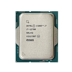 CPU Intel Core i7-12700 TRAY NEW (3.6GHz turbo Up to 4.9GHz, 12 Nhân 20 Luồng, 25MB Cache, 65W) - Socket Intel LGA 1700)