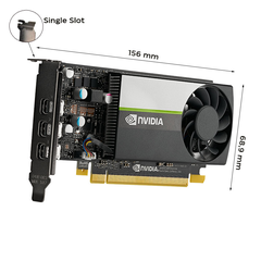Card màn hình NVIDIA T400 (4GB GDDR6)