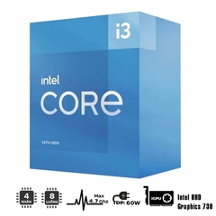 CPU Intel Core i3-14100 (UP TO 4.7GHZ, 4 NHÂN 8 LUỒNG, 12MB CACHE, 60W) [ BOX CHÍNH HÃNG ]
