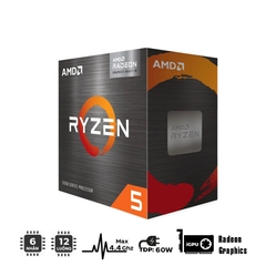 CPU AMD Ryzen 5 5500GT (4.4 GHz Upto 3.6 GHz / 19MB / 6 Cores, 12 Threads / 65W / Socket AM4) [ TRAY CHÍNH HÃNG ]