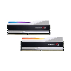 RAM Desktop Gskill Trident Z RGB Silver(F5-6400J3239G32GX2-TZ5RS) 64GB (2x32GB) DDR5 6400MHz