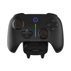 Tay cầm chơi game không dây DAREU H106 Pro Màu Đen (Kèm Dock sạc)