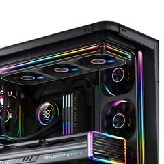 Tản nhiệt nước AIO Jonsbo TH-360 Black (ARGB, Hiển Thị Nhiệt Độ)