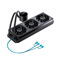 Tản nhiệt nước AIO Jonsbo TH-360 Black (ARGB, Hiển Thị Nhiệt Độ)