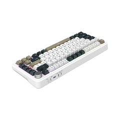 Bàn phím cơ EDRA EK375W - White (Linear Switch)