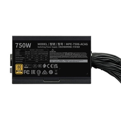 Nguồn máy tính Cooler Master MWE Gold 750 V3 NM FR - 750W (80 Plus Gold/ATX3.1)