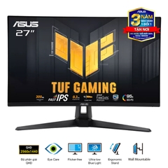 Màn hình Asus TUF VG27AQM5A (27 inch/QHD/Fast IPS/300Hz/1ms/loa)