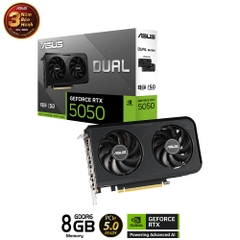 Card màn hình ASUS DUAL GeForce RTX 5050-8G GDDR6